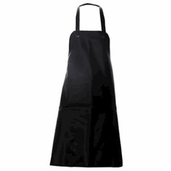 APRON PVC BIB BLACK