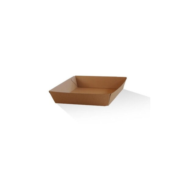 BROWN BOARD TRAY 178X178X45