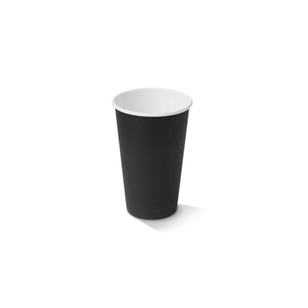 16OZ PE COATED SW CUP/BLACK