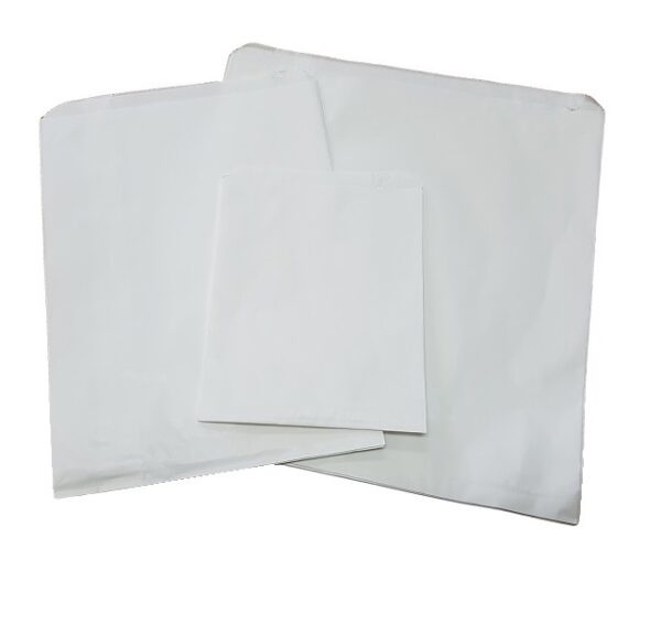 3 SQUARE WHITE BAG