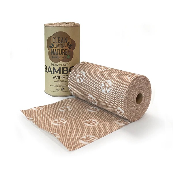 HEAVY DUTY BAMBOO WIPES BROWN – The Paper Pack Company