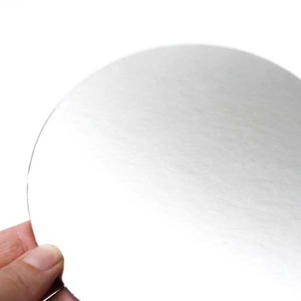 10'' FOIL CIRCLES(50) 3MM SLVR