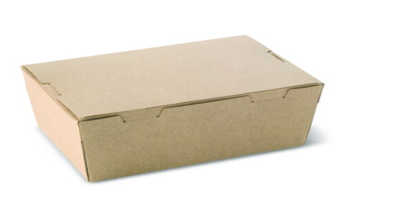 LUNCH BOX MED BROWN 180*120*50