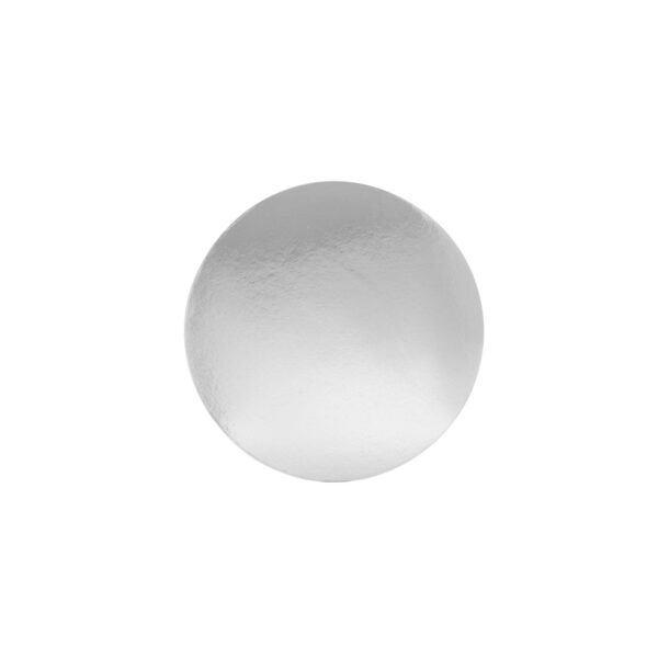 10" ROUND SILVER BOARD