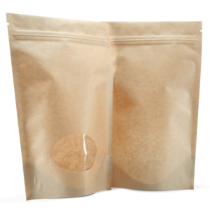 150G KRAFT STAND UP W/WINDOW