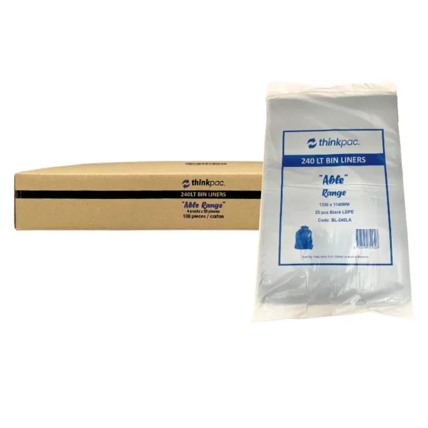 Heavy Duty 240L Bin Liners