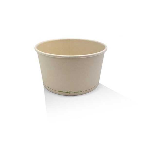 PE Coated Bamboo Paper Bowl 32oz