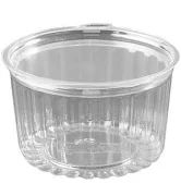 SHOWBOWL 16OZ WITH  FLAT LID