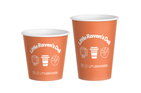 12OZ LITTLE RAVENS COFFEE CUPS