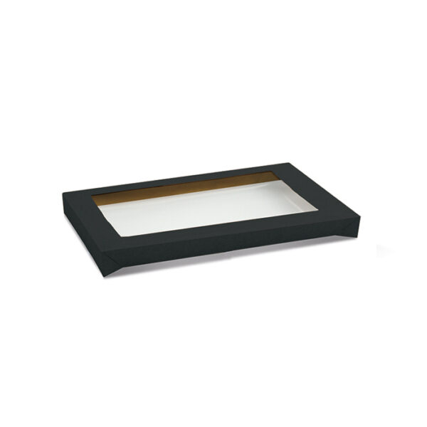 Black Catering Tray Medium Lid