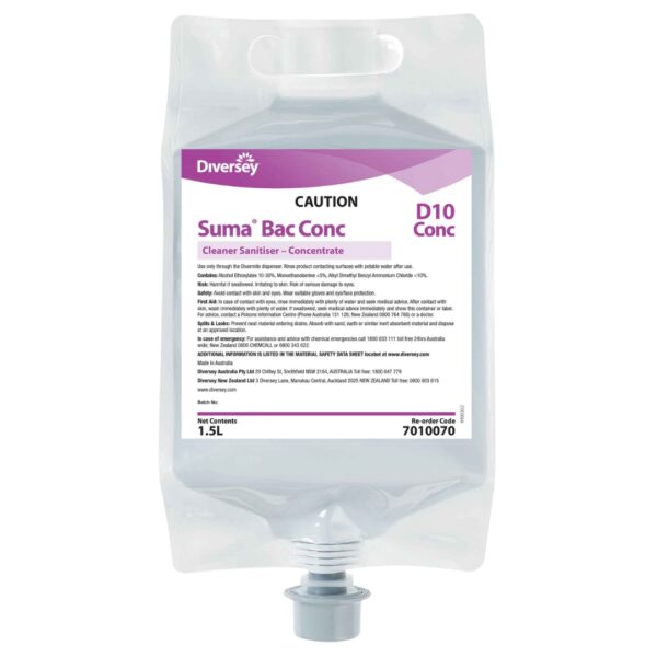 DIVERSEY SUMA BAC CONC D10 1.5L