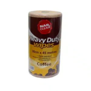 Heavy Duty Wipes Roll Coffee Brown