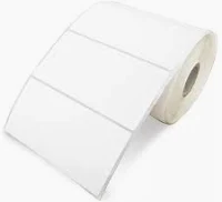 LABEL RECTANGLE PLAIN WHITE,98x46mm