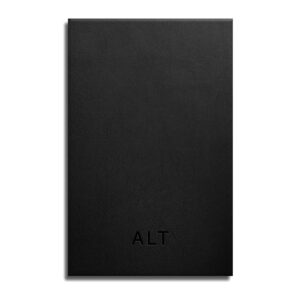ALT PASTA 160x250MM LEATHER MENU