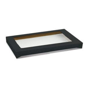 Black Catering Tray Large Lid