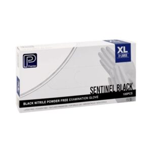 BUNZL NITRILE BLACK DISPOSABLE