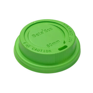 PS 6-8OZ (80MM) GREEN COFFEE LID