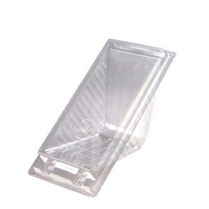 Sandwich Wedge Recycled Pet Clear Extra Large