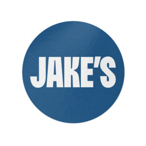 JAKES 50MM CIRCLE STICKERS