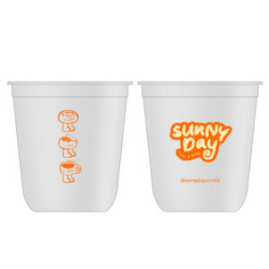 SUNNY DAY 380ML PP FROSTED CUP
