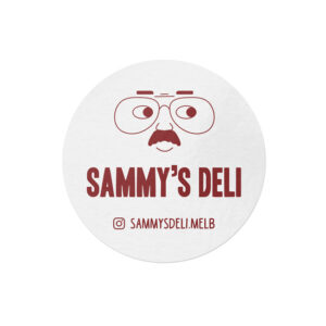 SAMMY'S 50MM CIRCLE STICKERS