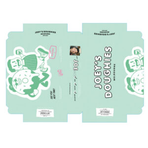 JOEY'S DOUGHIES DONUT BOX 6