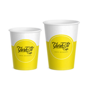 12OZ YORK ST PRINTED CUPS