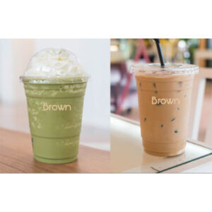 BROWN DELI 14OZ PET CUPS