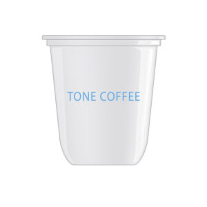 TONE COFFEE 12OZ PET U CUPS