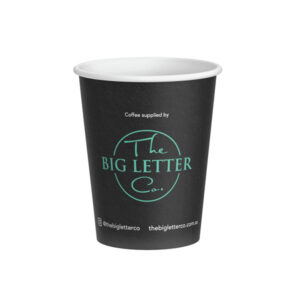 8OZ BIG LETTER CO COFFEE CUP