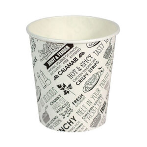 12oz CHIP CUP Newsprint