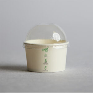 Dome Lid 5oz & 8oz Ice Cream Cup
