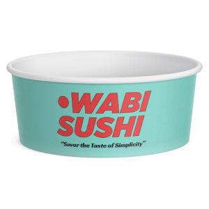 WABI SUSHI 750ML PAPER BOWL