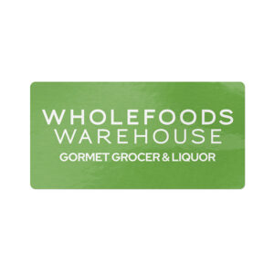 WHOLEFOODS 40X80MM STICKER
