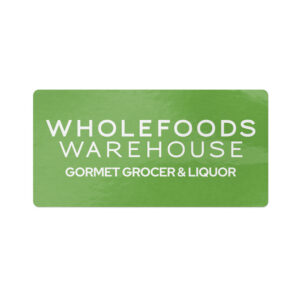 WHOLEFOODS 40X80MM STICKER