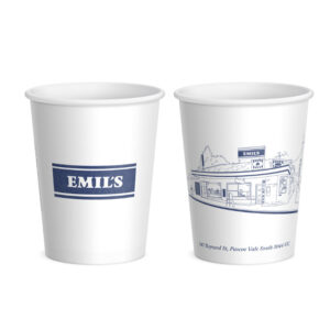 12OZ EMIL'S COFFEE CUP TRUBIO