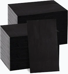 Elegance Dinner Napkins Black